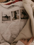 Rodeo Trio Stamped Western Vintage Sweatshirt
