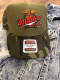 Camo Mother America Trucker Hat
